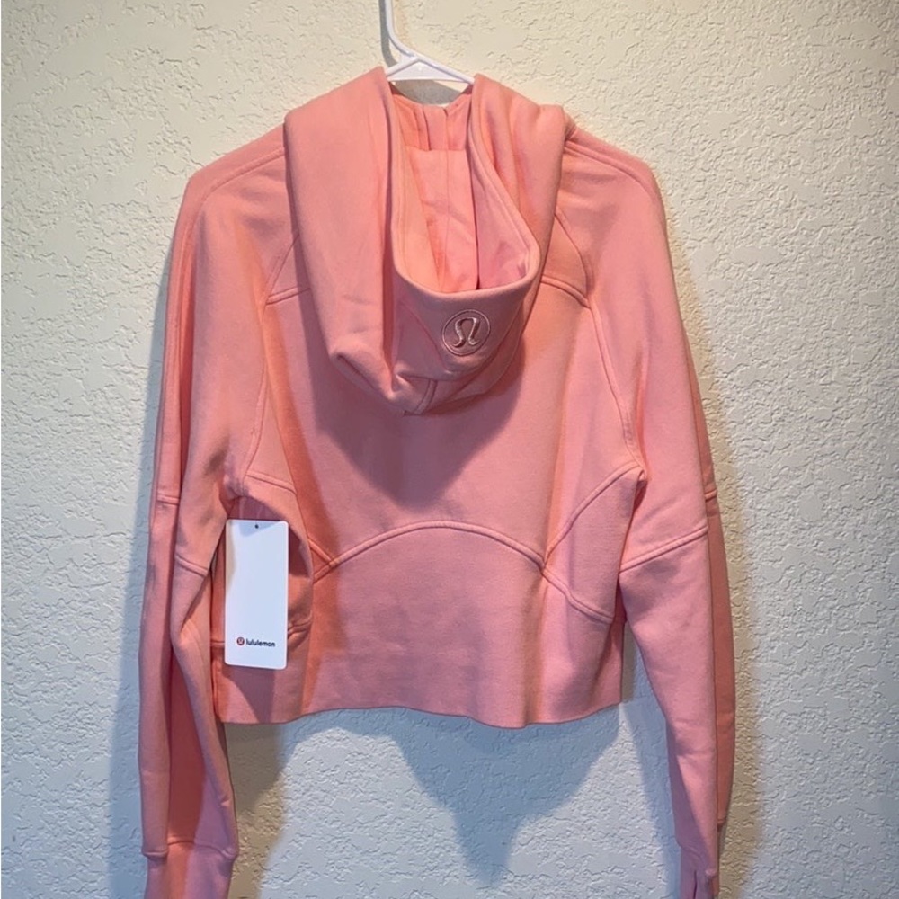 Half zip scuba hoodie